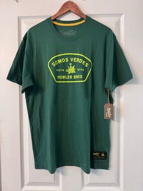 Howler Brothers x Austin FC 2023 Collab Somos Verdes Green Graphic Tee